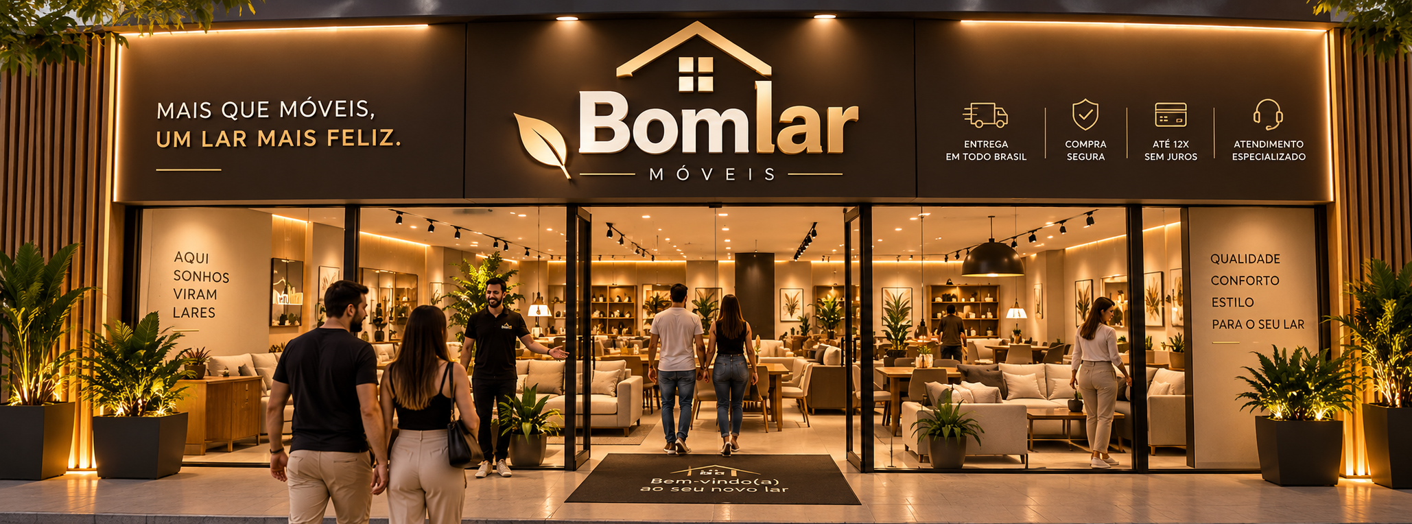 Fachada Bom Lar